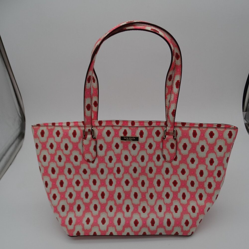 Kate Spade New York Pink Multicolor Tote Bag